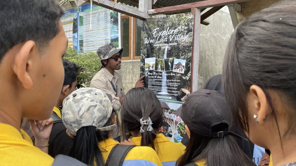 Site visit ke Desa Wisata Wae Lolos